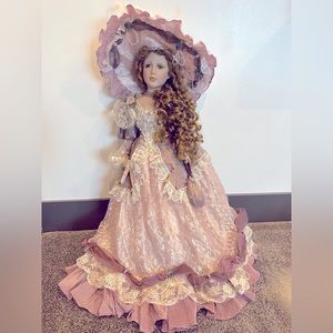 Duck House, heirloom, porcelain doll